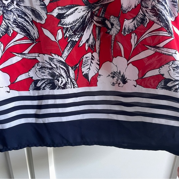 Liz Claiborne Navy Floral Blouse Bundle size L - Picture 15 of 16